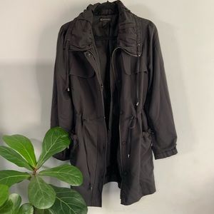 INC International Concepts Coat with Ruched Accent